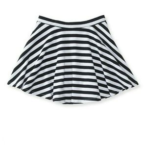 P.S aeropostale striped skater skirt